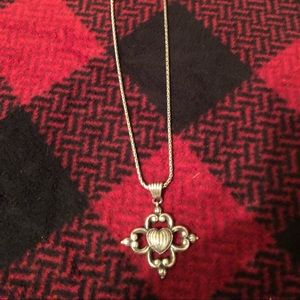 Brighton silver 18” necklace